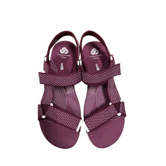 Cloudsteppers By Clarks Sandals Adjustable Straps Comfort Support Women’s 11 - Picture 5 of 5